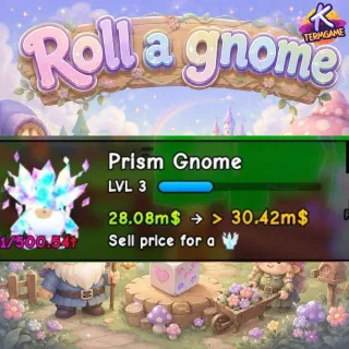 28.08m$ ♥️Prism Gnome♥️ Roll A Gnome