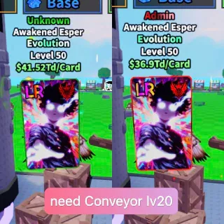Bundle Awakened esper - Anime Card Farm