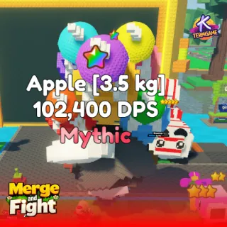rainbow apple 102k dps - Merge and Fight