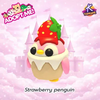 Strawberry Penguin - Adopt Me