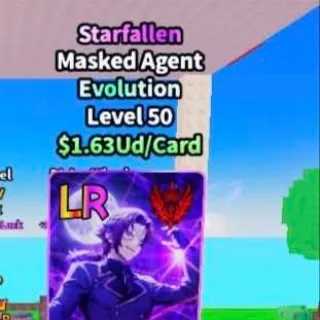 1.63UD Starfallen Masked Agent - Anime Card Farm
