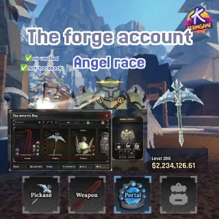 Account The Forge | Agel Race | PRISMATIC PICKAXE