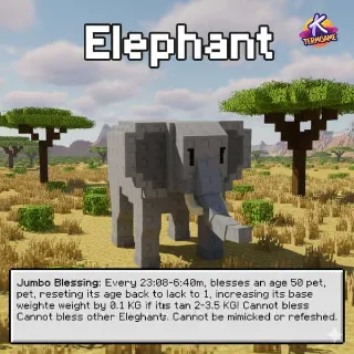 Elephant - Grow A Garden