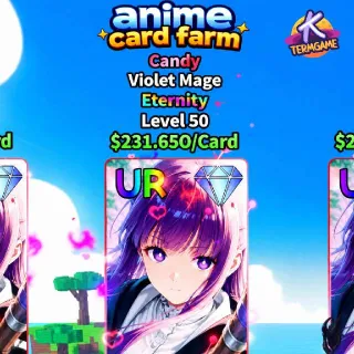 Anime Card Farm - 231.65 o/S Violet Merge