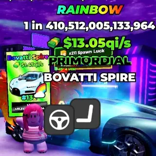13.05qi/S In Rebirth 14 Bovatti Spire - Dream Car Collection