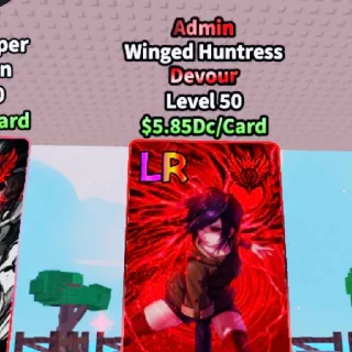 5.85dc Admin Winged Huntress | Anime Card Farm
