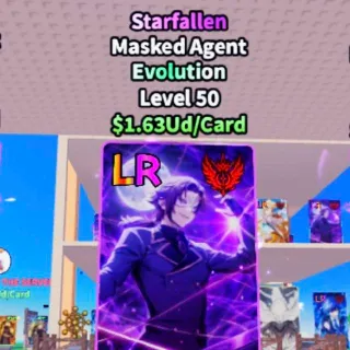 1.63ud Starfallen Masked Agent ♥️Anime Card Farm