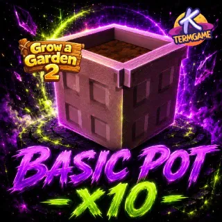 10x Basic Pot - Grow A Garden2