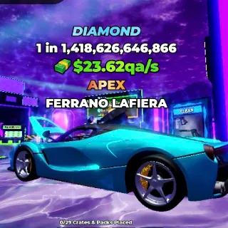 23.62qa/S Apex Ferrano Lafiera - Dream Car Collection