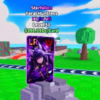 398.39dc Starfallen Feral Huntres - Anime Card Farm