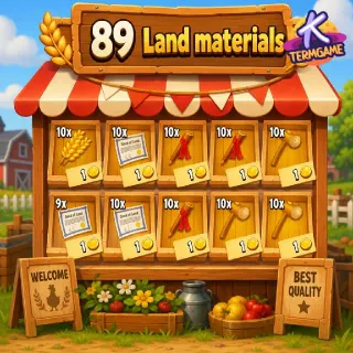 89x Land Materials - Hay day