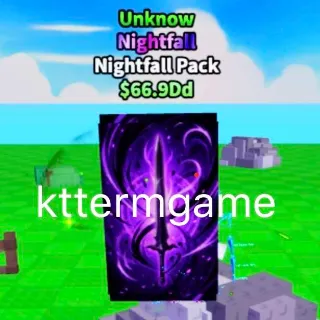 Unknow Nightfall Pack - Anime Card Farm | Need Conveyor Lv16