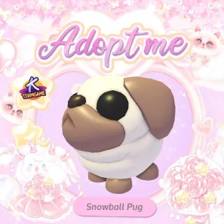 Snowball Pug | Adopt Me