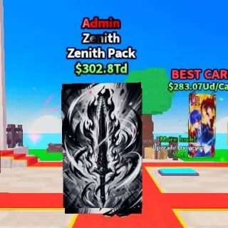 Admin Zenith Pack - Anime Card Farm 🌈 Conveyor Lv18