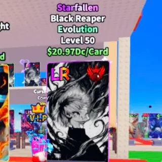 20.97dc Starfallen BALCK REAPER - Anime Card Farm + bonus