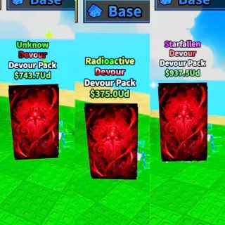 Buddle Unknow, Radioactive, Starfallen Devour Pack