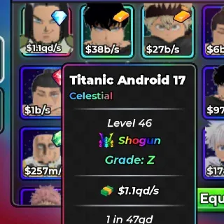 1.1qd/S Anime Dice