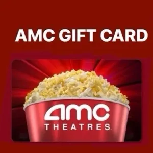 $50.00 AMC theater GC with pin