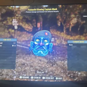 Glowing Captain Mask