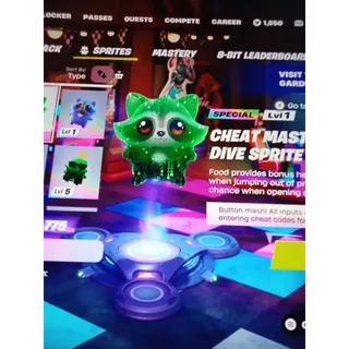 Cheat Master Dumpster Dive Sprite