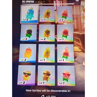 Gold sprites and Gummy sprites