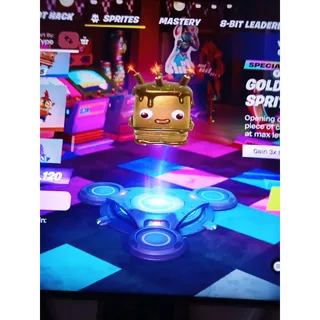 Gold Birthday Sprite