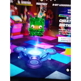 Cheat Master Birthday Sprite