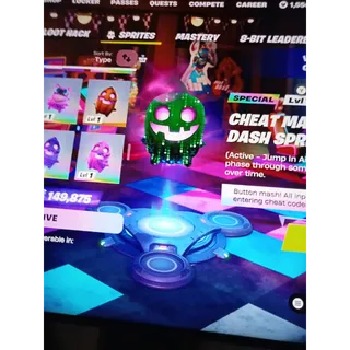 Cheat Master Spooky Dash Sprite