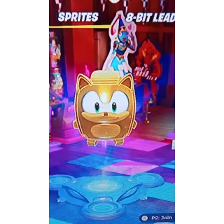 Gold Sonic Sprite