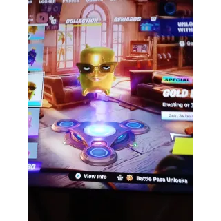 Gold Duck Sprite