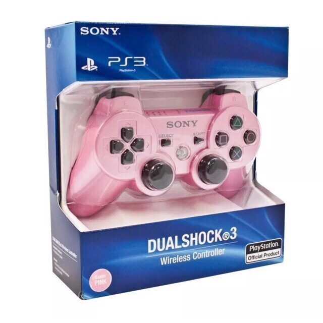 Sony Pink Wireless Controller For Ps3 Controllers - 