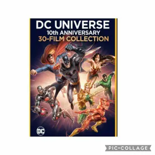 DC UNIVERSAL 30-MOVIE ANIMATION COLLECTION DIGITAL IHD & HD UV CODE