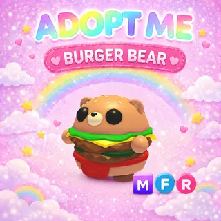 ADOPT ME BURGER BEAR MFR