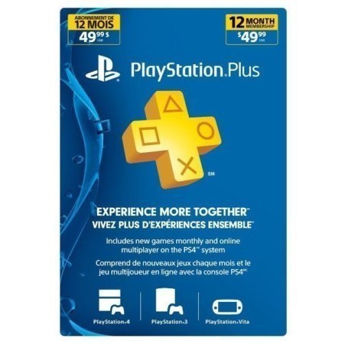 ps4 plus gift card