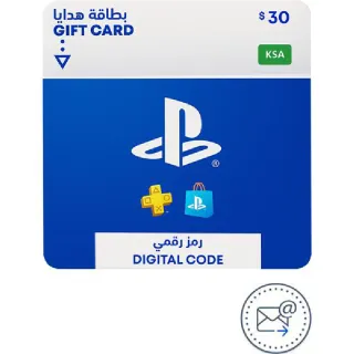 $30.00 PlayStation Store