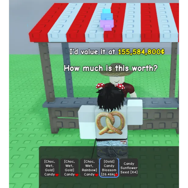 Grow a garden 155M Candy blossom Other Game Item Gameflip