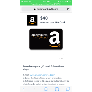 40 Dollar Roblox Gift Card