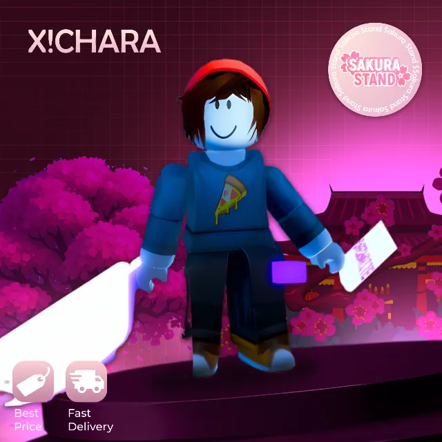 X!CHARA | XCHARA | SAKURA STAND - Roblox Game Item - Gameflip