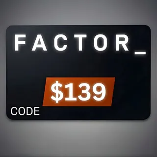 $139.00 Factor 75 - Official Gift Card