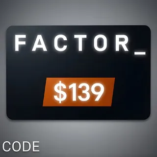 $139 Factor 75 eGift Card