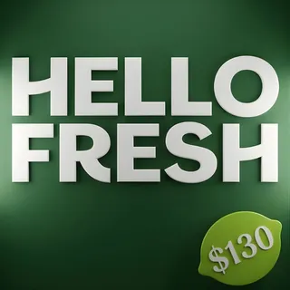 $130.00 HelloFresh - Official Gift Card