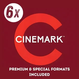 6× Cinemark Movie Tickets