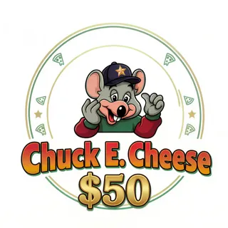 $50.00 Chuck E. Cheese