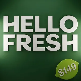 $149.00 HelloFresh - Official Gift Card