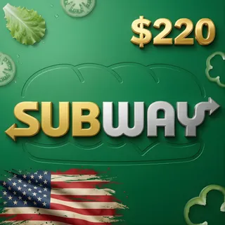 220 USD SUBWAY