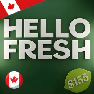 $155.00 CAD HelloFresh - Official Gift Card