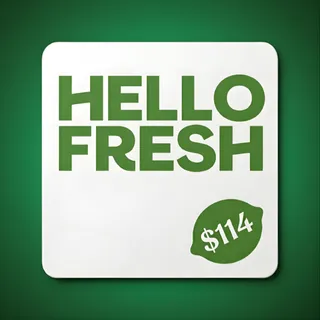 $114 HelloFresh