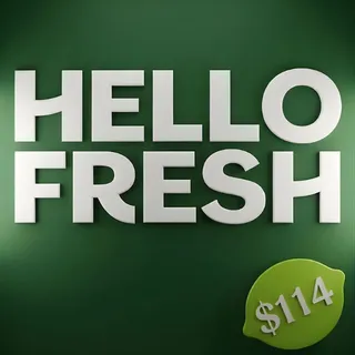 $114.00 HelloFresh - Official Gift Card