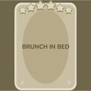 Brunch In Bed