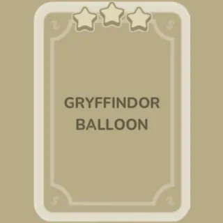 Gryffindor Balloon